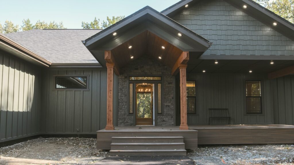 Alpenglow Builders LLC - Alpenglow Builders LLC custom luxury home in Palmer, Alaska, showcasing modern architecture and high-end craftsmanship.